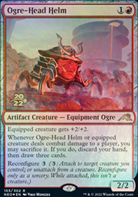 Ogre-Head Helm - Prerelease Promos