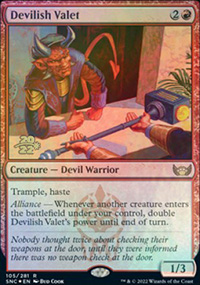 Devilish Valet - Prerelease Promos