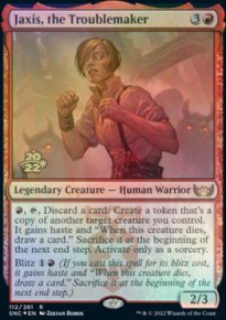 Jaxis, the Troublemaker - Prerelease Promos