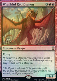 Wrathful Red Dragon - Prerelease Promos