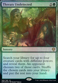Threats Undetected - Prerelease Promos