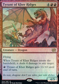 Tyrant of Kher Ridges - Prerelease Promos