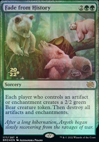 Fade from History - Prerelease Promos