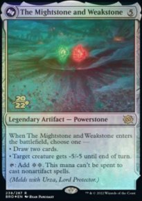 The Mightstone and Weakstone - Prerelease Promos