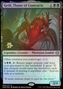Geth, Thane of Contracts - Prerelease Promos