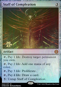 Staff of Compleation - Prerelease Promos