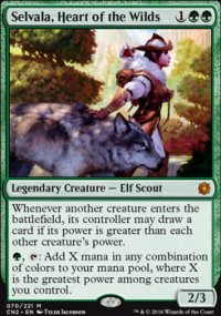 Selvala, Heart of the Wilds - Conspiracy: Take the Crown