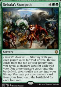 Selvala's Stampede - Conspiracy: Take the Crown