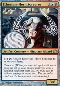 Etherium-Horn Sorcerer - Planechase 2012 decks