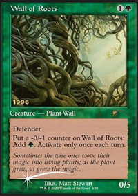 Wall of Roots - Magic: The Gathering's 30th Anniversary Promos