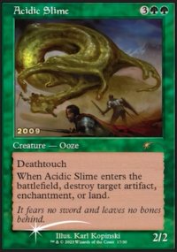 Acidic Slime - Magic: The Gathering's 30th Anniversary Promos