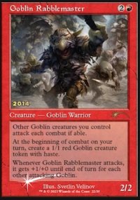 Goblin Rabblemaster - Magic: The Gathering's 30th Anniversary Promos