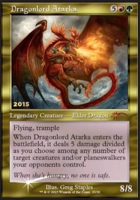 Dragonlord Atarka - Magic: The Gathering's 30th Anniversary Promos