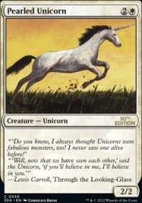 Pearled Unicorn 1 - Magic 30th Anniversary Edition