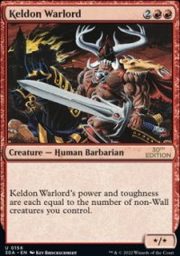 Keldon Warlord 1 - Magic 30th Anniversary Edition