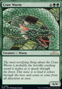 Craw Wurm 1 - Magic 30th Anniversary Edition