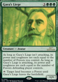 Gaea's Liege - Magic 30th Anniversary Edition