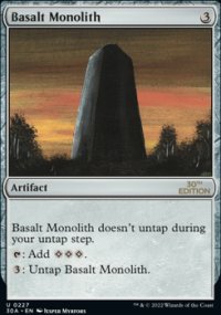Basalt Monolith 1 - Magic 30th Anniversary Edition