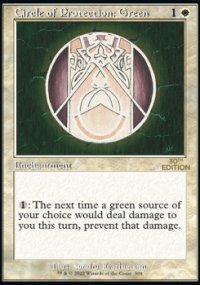 Circle of Protection: Green 2 - Magic 30th Anniversary Edition
