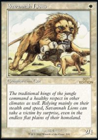 Savannah Lions 2 - Magic 30th Anniversary Edition