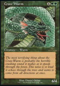 Craw Wurm 2 - Magic 30th Anniversary Edition
