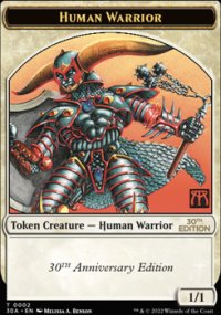 Human Warrior - Magic 30th Anniversary Edition