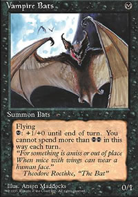 Vampire Bats - 4th Edition