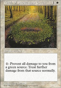 Circle of Protection: Green - 5th Edition