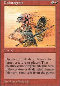 Disintegrate - 5th Edition