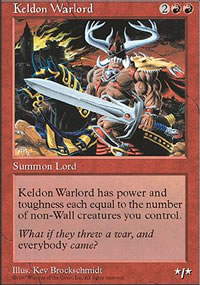 Keldon Warlord - 5th Edition