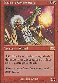 Reckless Embermage - 6th Edition