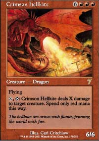 Crimson Hellkite - 7th Edition