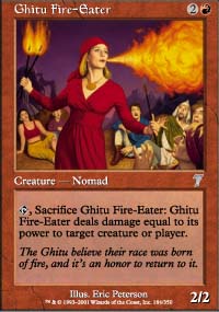 Ghitu Fire-Eater - 7th Edition