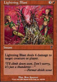 Lightning Blast - 7th Edition