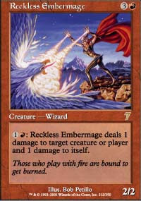 Reckless Embermage - 7th Edition