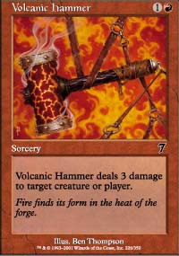 Volcanic Hammer - 7th Edition