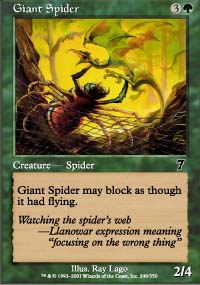 Giant Spider - 7th Edition