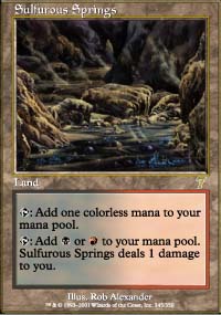 Sulfurous Springs - 7th Edition