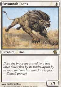 Savannah Lions - 8th Edition