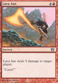 Lava Axe - 8th Edition