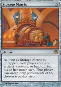 Storage Matrix - 9th Edition