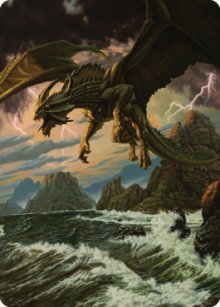 Ancient Bronze Dragon - Art 1 - Commander Legends: Battle for Baldur's Gate - Art Series