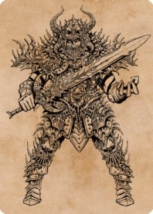 Sarevok, Deathbringer - Art 1 - Commander Legends: Battle for Baldur's Gate - Art Series