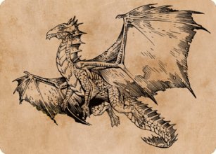 Ancient Bronze Dragon - Art 3 - Commander Legends: Battle for Baldur's Gate - Art Series