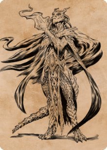 Lozhan, Dragons' Legacy - Art 1 - Commander Legends: Battle for Baldur's Gate - Art Series