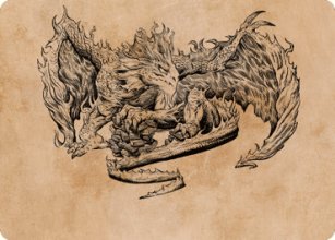 Miirym, Sentinel Wyrm - Art 1 - Commander Legends: Battle for Baldur's Gate - Art Series