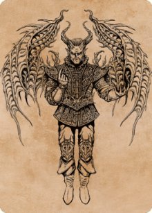 Raphael, Fiendish Savior - Art 3 - Commander Legends: Battle for Baldur's Gate - Art Series