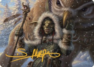 Owlbear Shepherd - Art 2 - Commander Legends: Battle for Baldur's Gate - Art Series