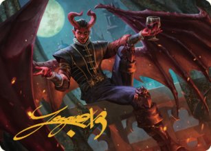 Raphael, Fiendish Savior - Art 2 - Commander Legends: Battle for Baldur's Gate - Art Series