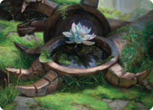 Timeless Lotus - Art 1 - Dominaria United - Art Series